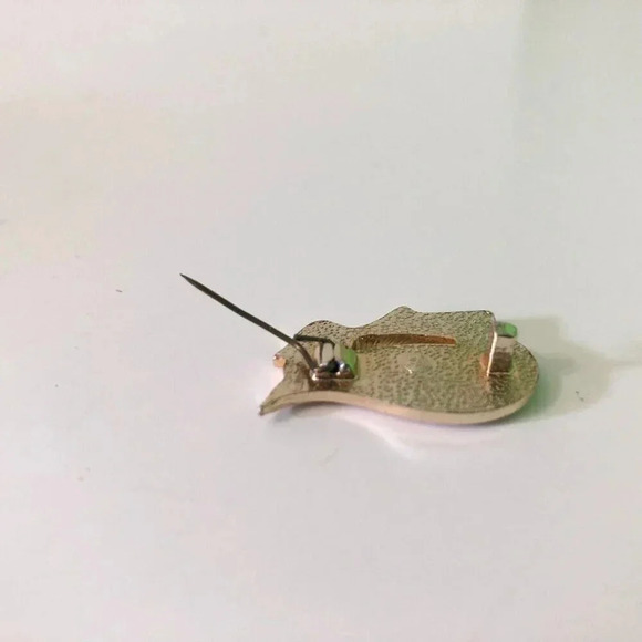 Vintage Squirrel Brooch Pin 1  Inch Tall - Picture 8 of 10